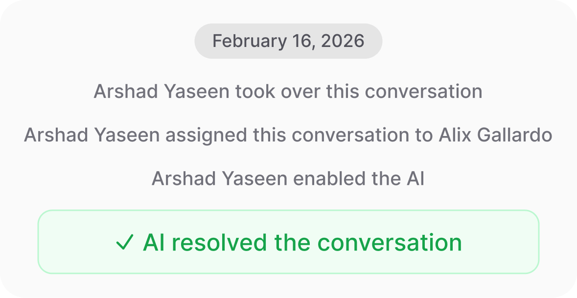 Seamless Human Handoff
