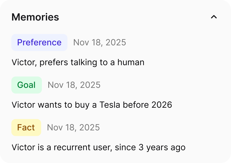 Long-Term & Persistent Memory